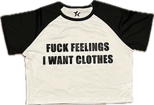 'I WANT CLOTHES' BABY TEE